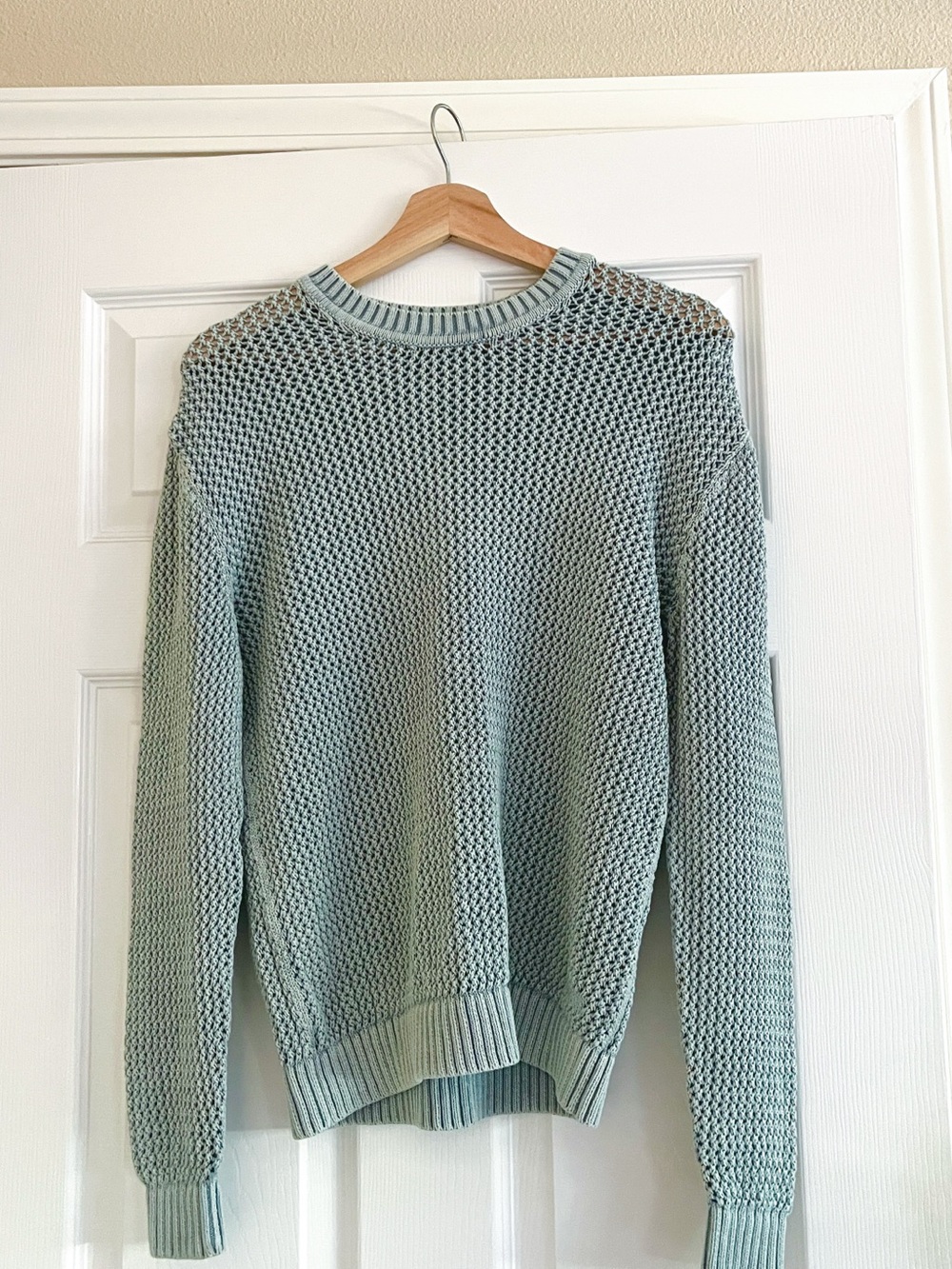 Aritzia TNA Beaumont Sweater in Sage Stone